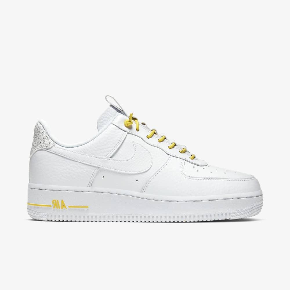 Nike air force weiß gelb online